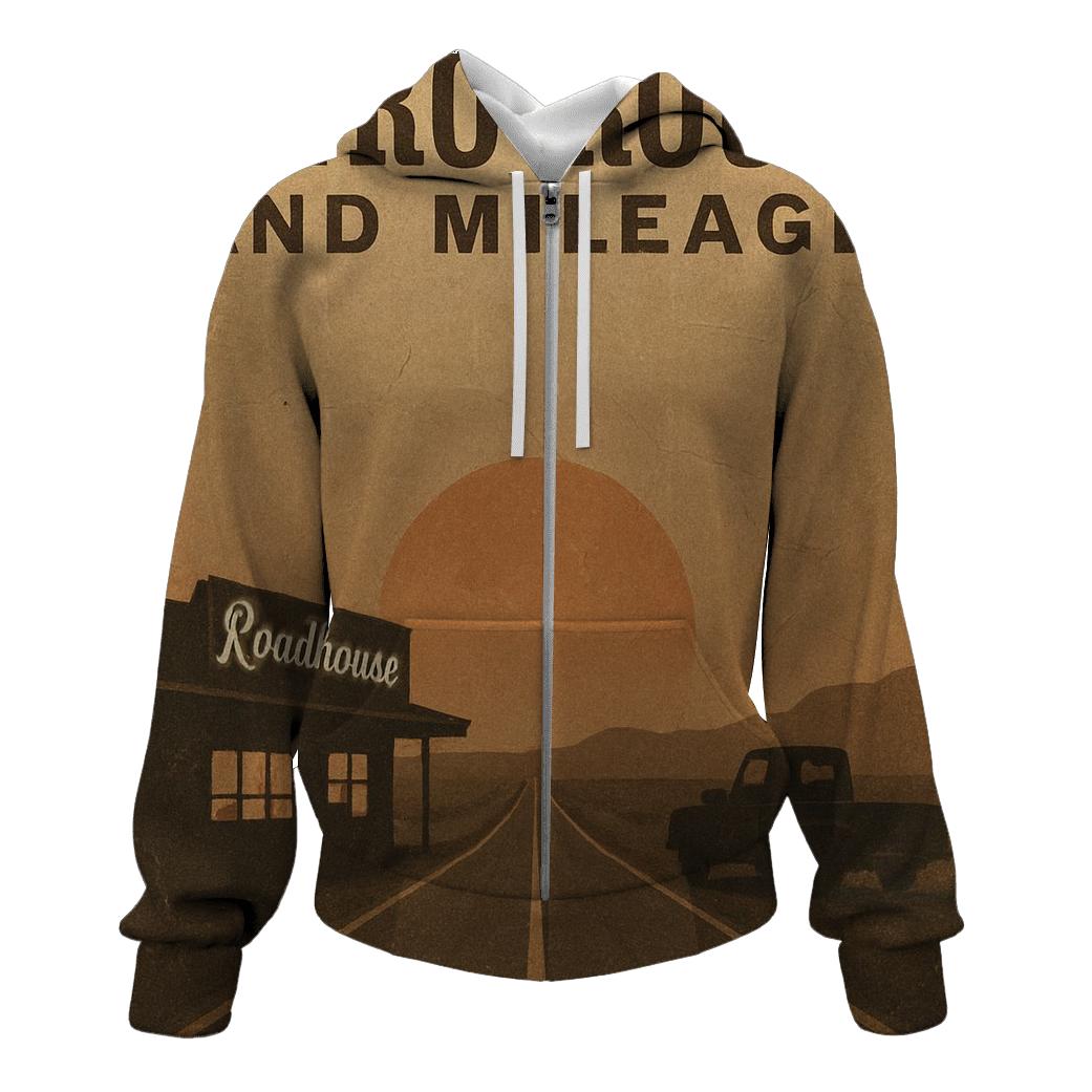 Sunset Highway Roadhouse Poster designer hoodies