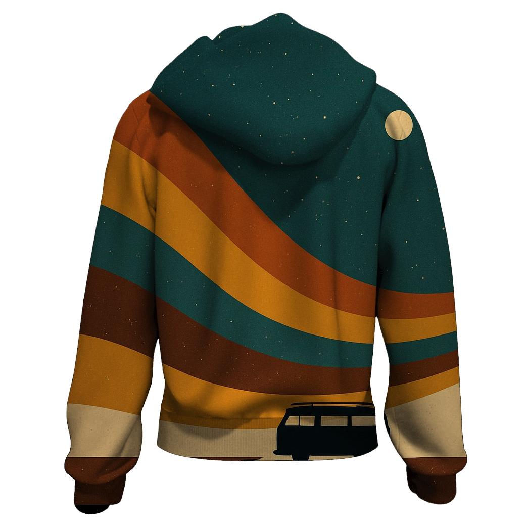 Starlit Groove Stripes hoodie styles