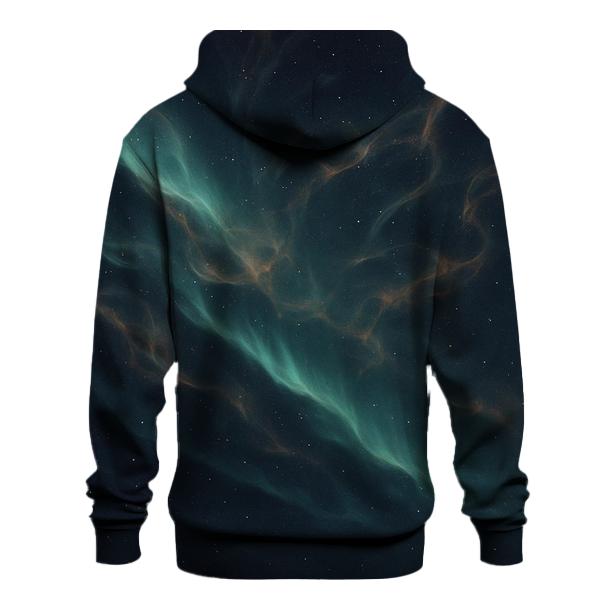 Auroral Filament Harvest printed hoodies