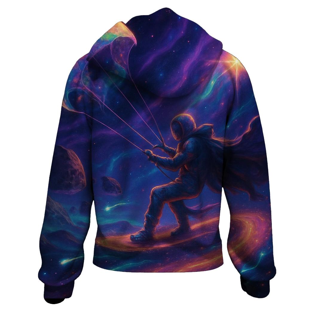 Celestial Kite Rider custom hoodies