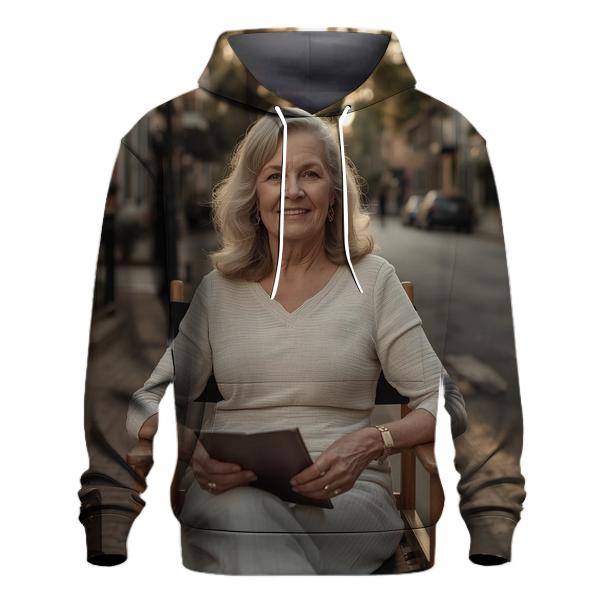 Polly Holliday On Set In Savannah designer hoodies