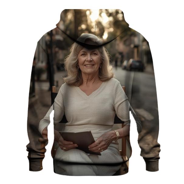 Polly Holliday On Set In Savannah designer hoodies