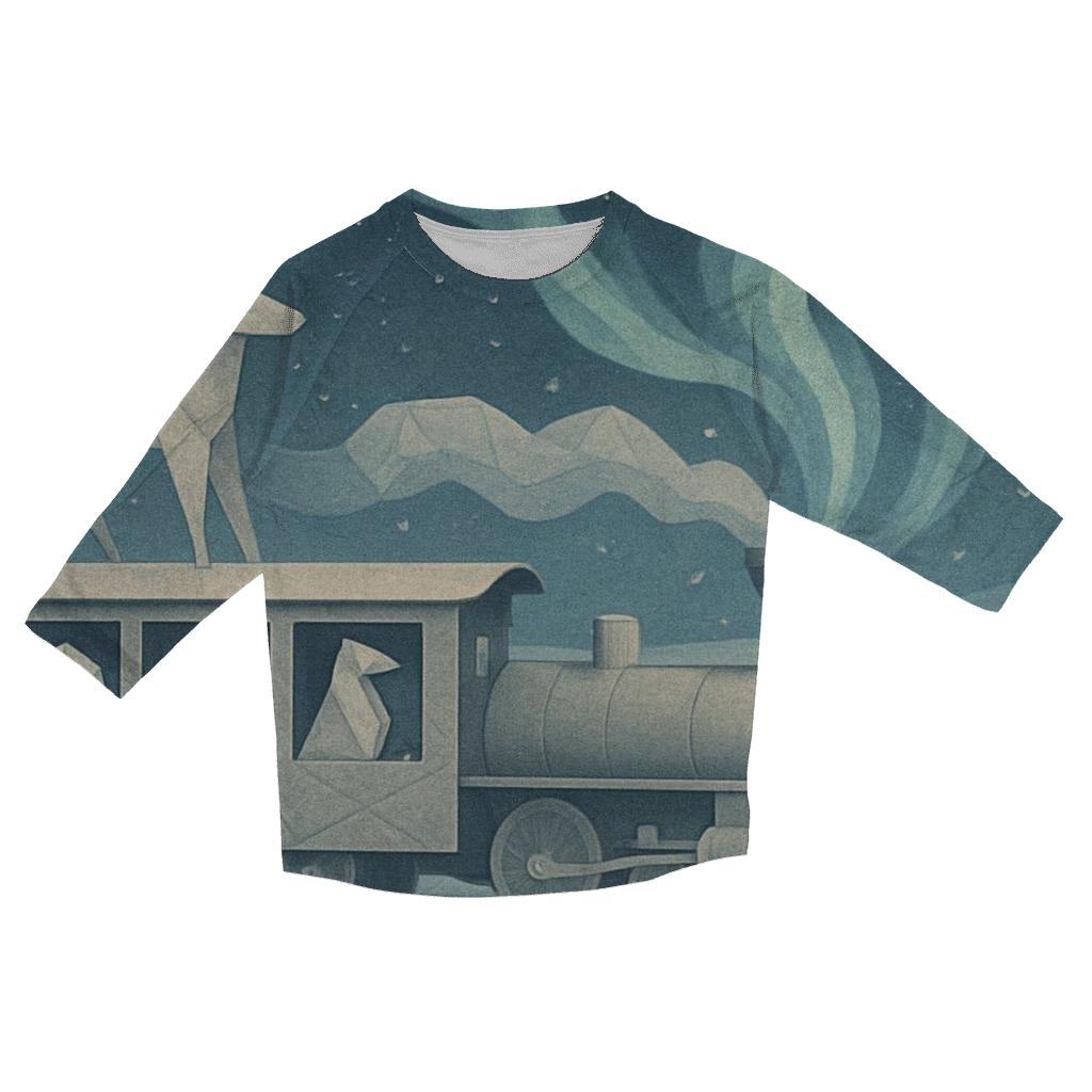 Random Paper Aurora Train stylish quarter sleeve tops