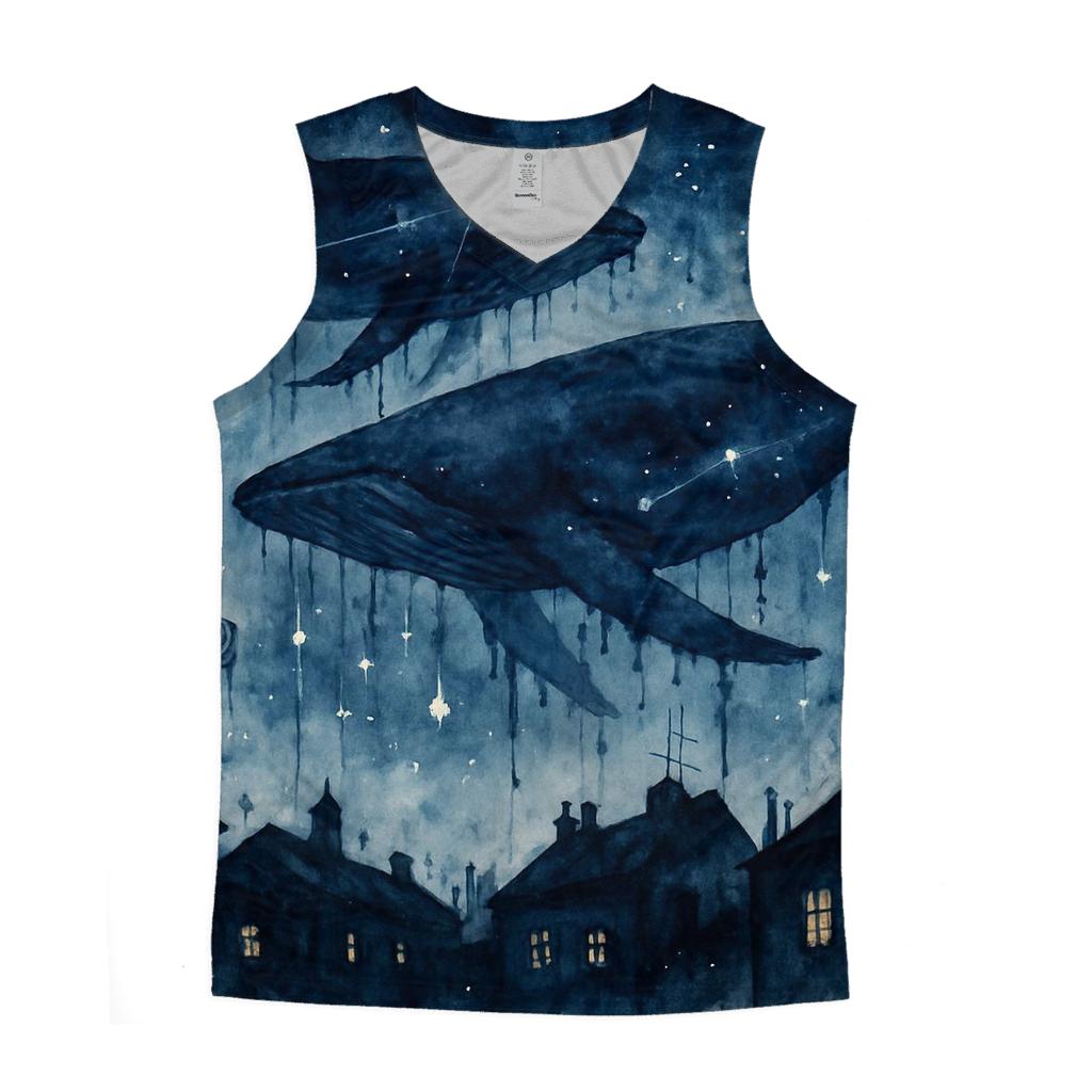 Random Ink Whale Parade stylish racerback tanks