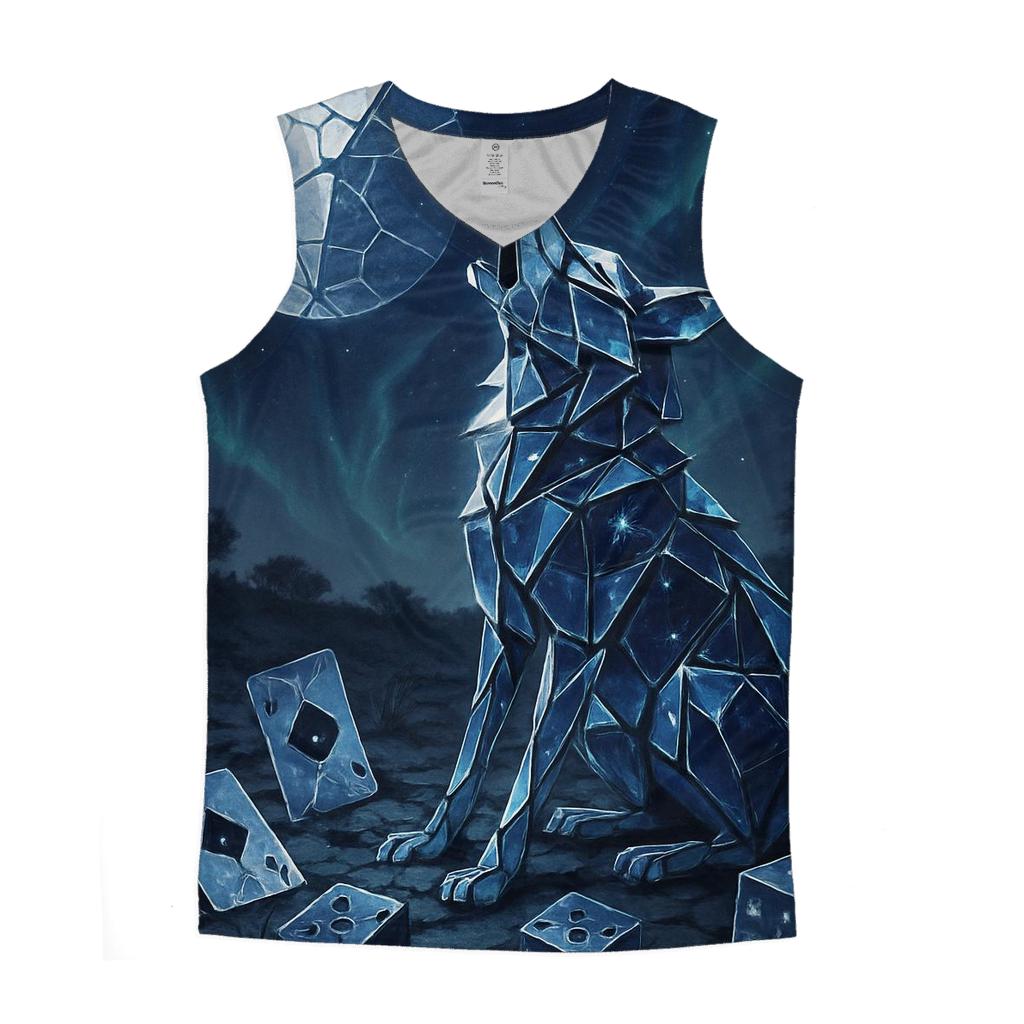 Random Glimmer Coyote sports performance tank tops