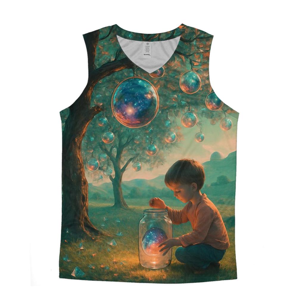 Random Glass Orchard trendy fitted tank tops