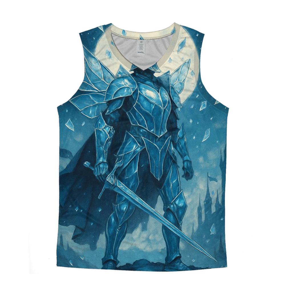 Random Glasswing Knight cotton sleeveless tops
