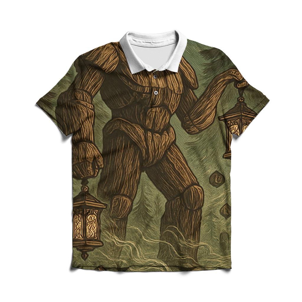 Random Ironwood Golem classic pique polos