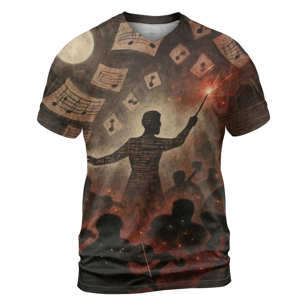 Random Phantom Conductor personalized full print shirts