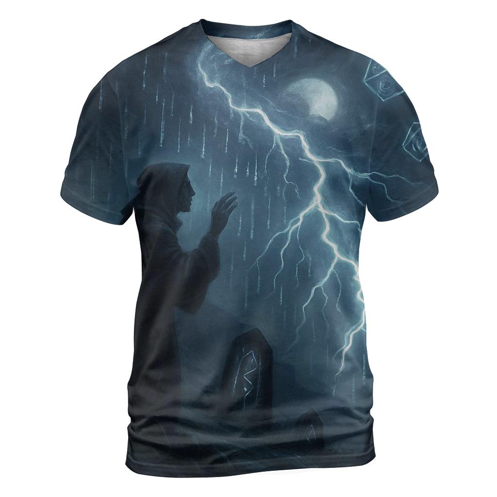 Random Storm Whisper trendy printed shirt styles
