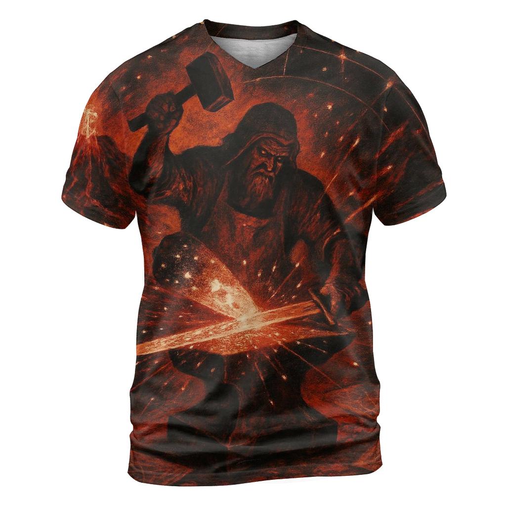 Random Celestial Blacksmith statement graphic shirts