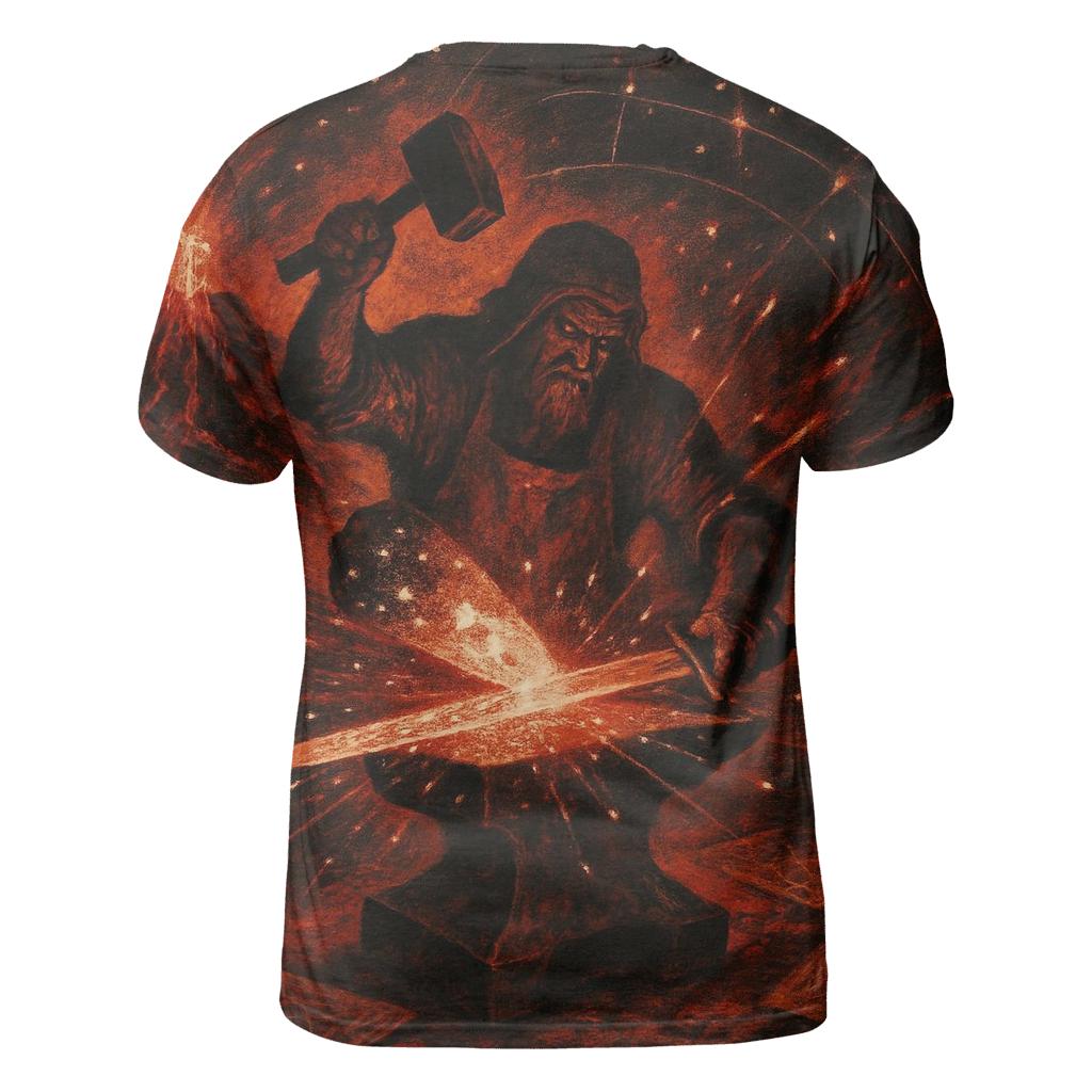 Random Celestial Blacksmith statement graphic shirts