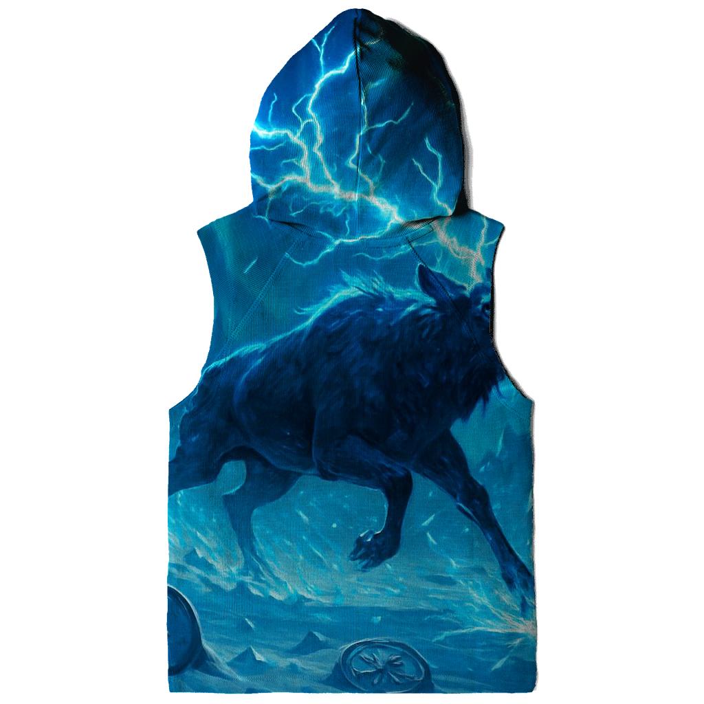 Random Electric Elk printed hoodies