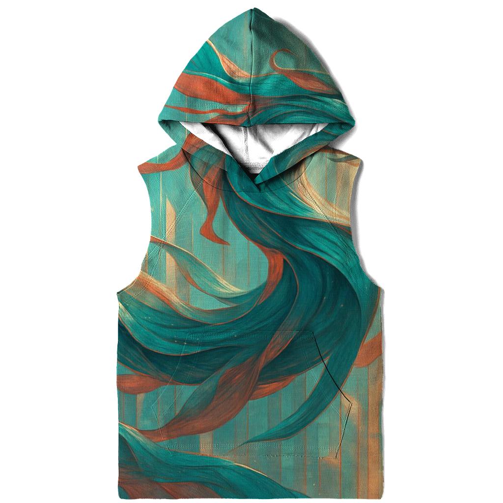 Random Ribbon Leviathan printed hoodies