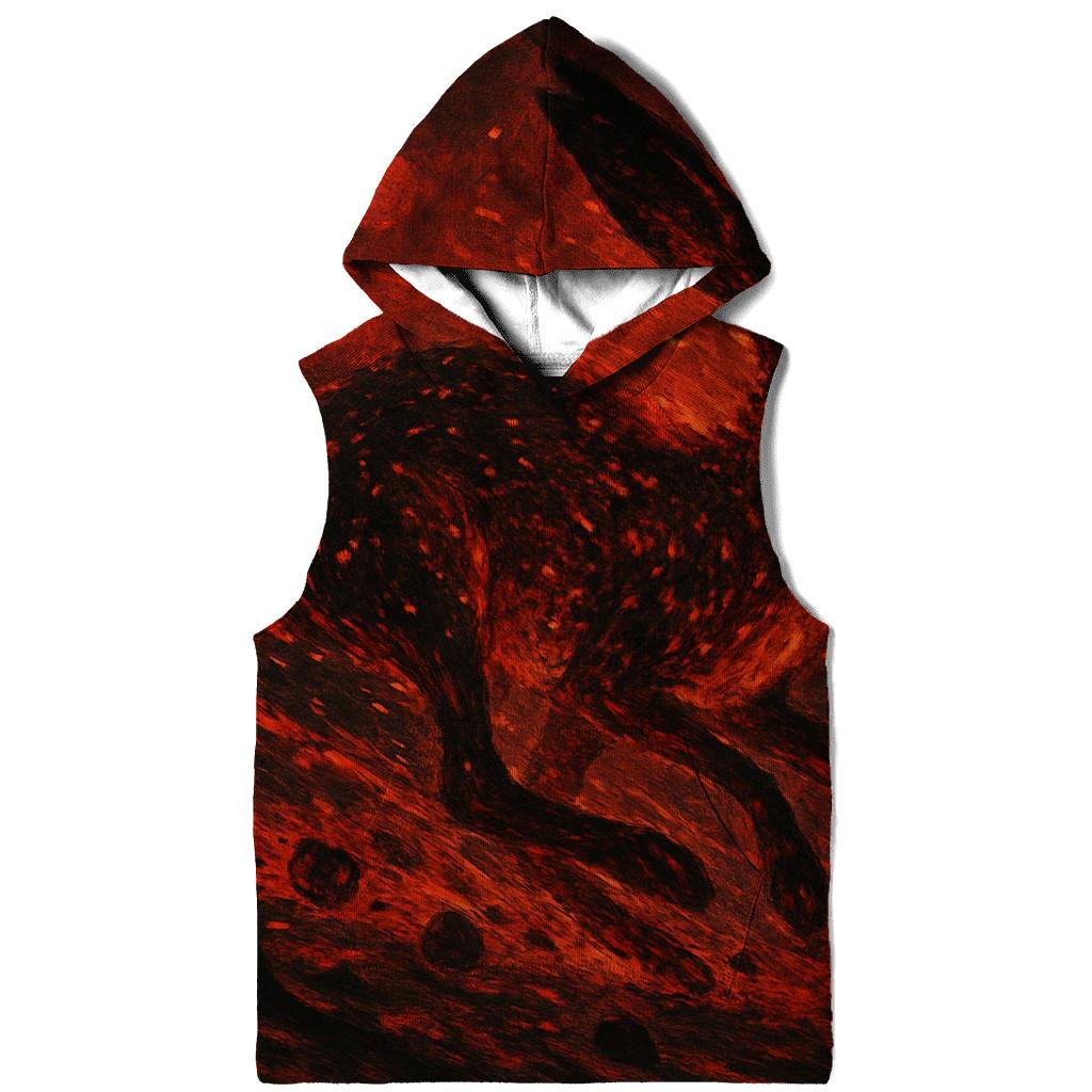 Random Ember Hare printed hoodies