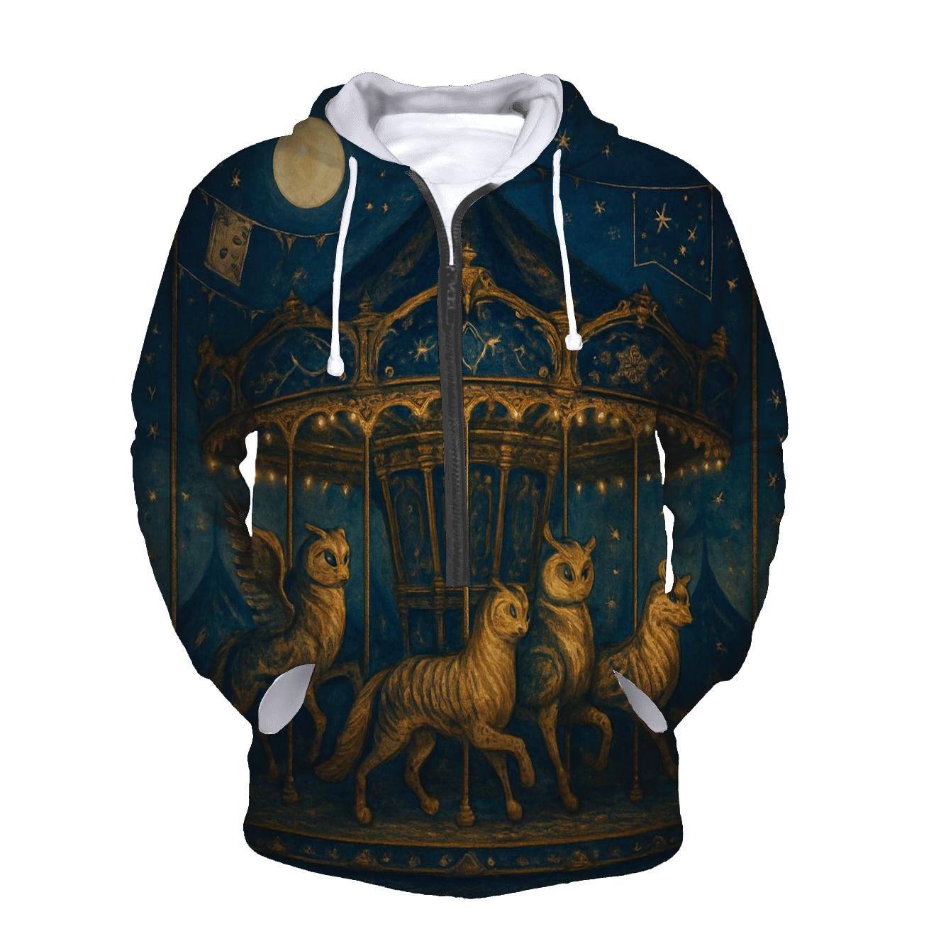 Random Midnight Carousel custom hoodies