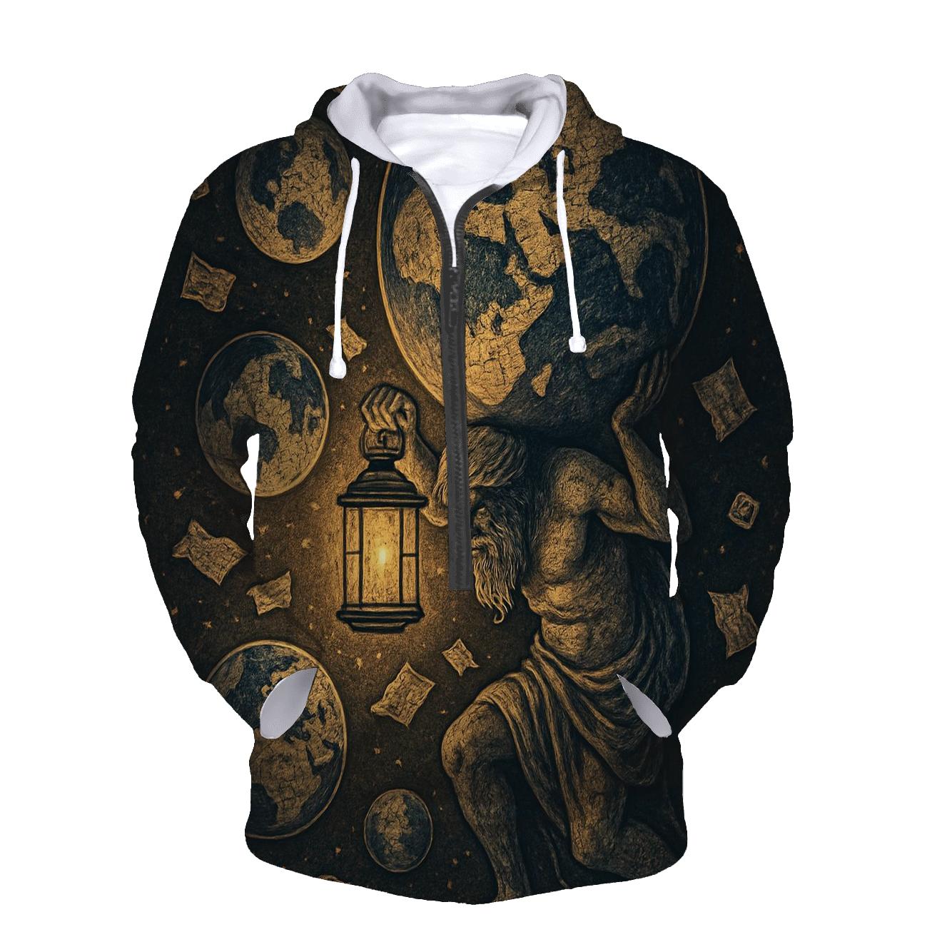 Random Lantern Atlas graphic hoodies