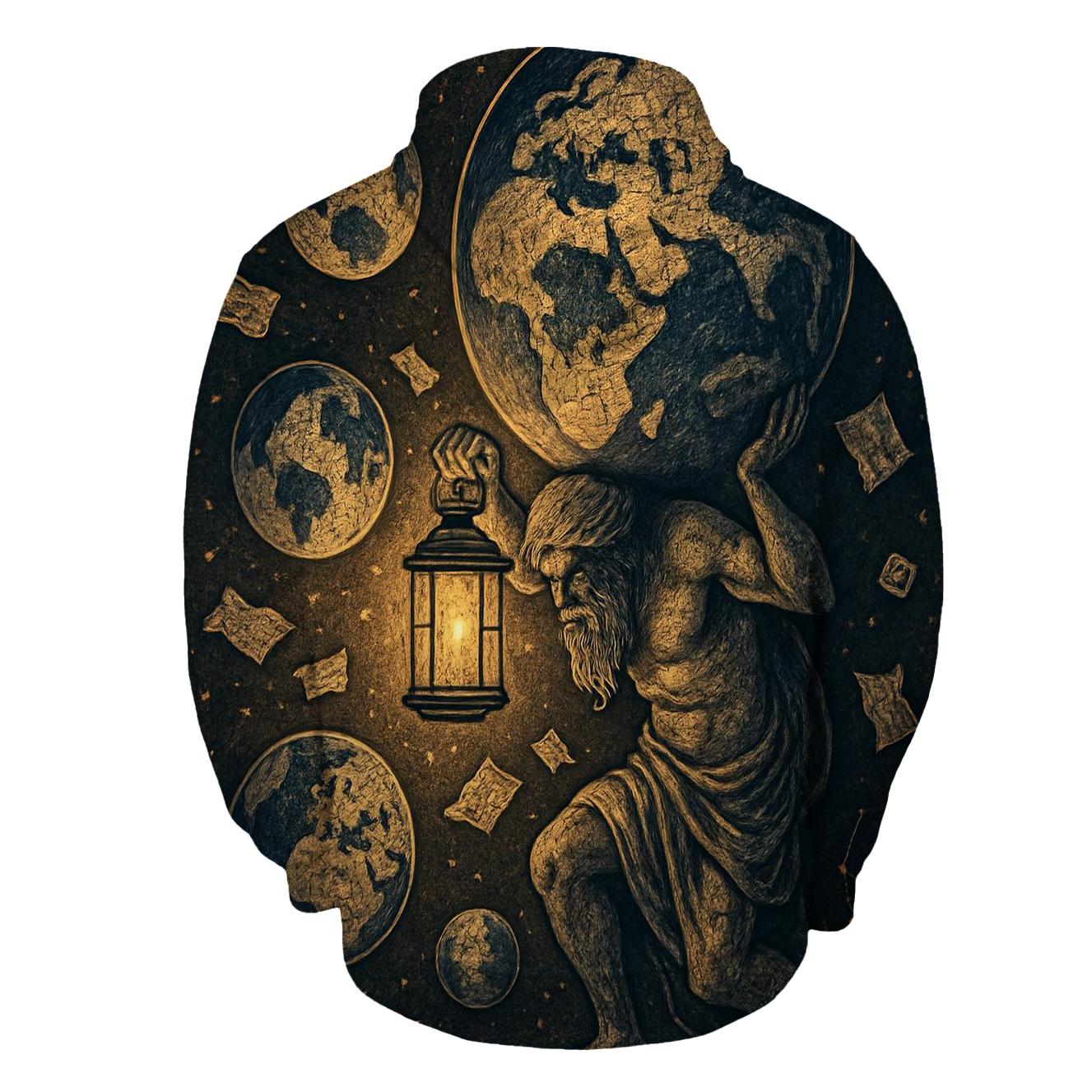 Random Lantern Atlas graphic hoodies