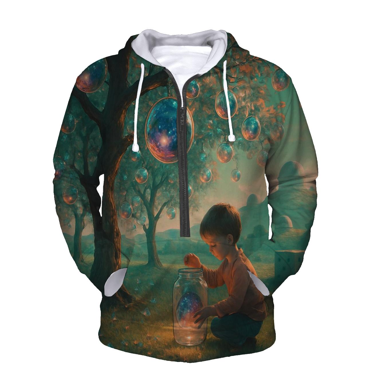 Random Glass Orchard graphic hoodies