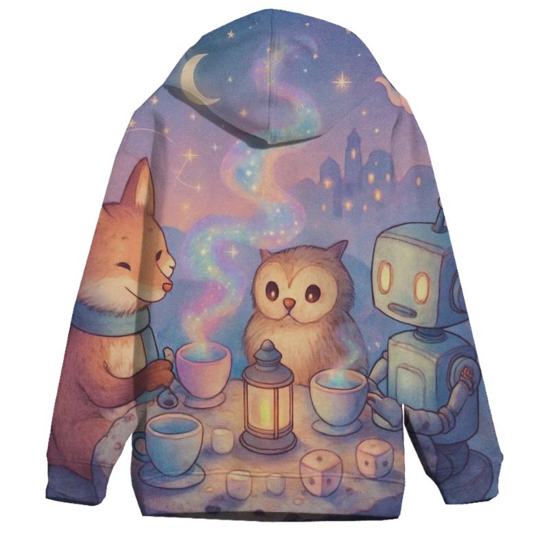 Random Cosmic Tea Party hoodie trends