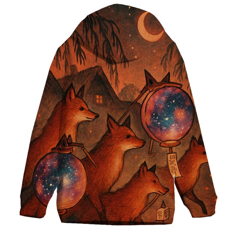 Random Lantern Fox Parade hoodie designs