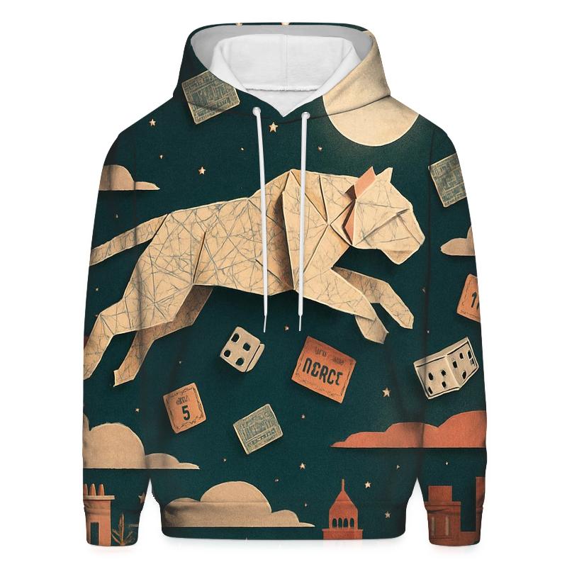 Random Paper Tiger Sky hoodie trends