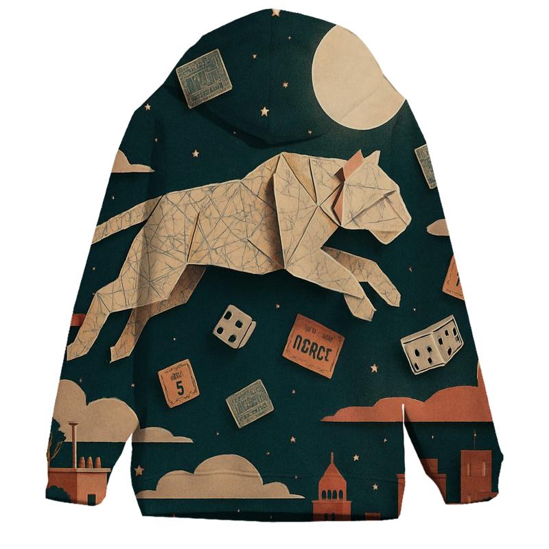 Random Paper Tiger Sky hoodie trends
