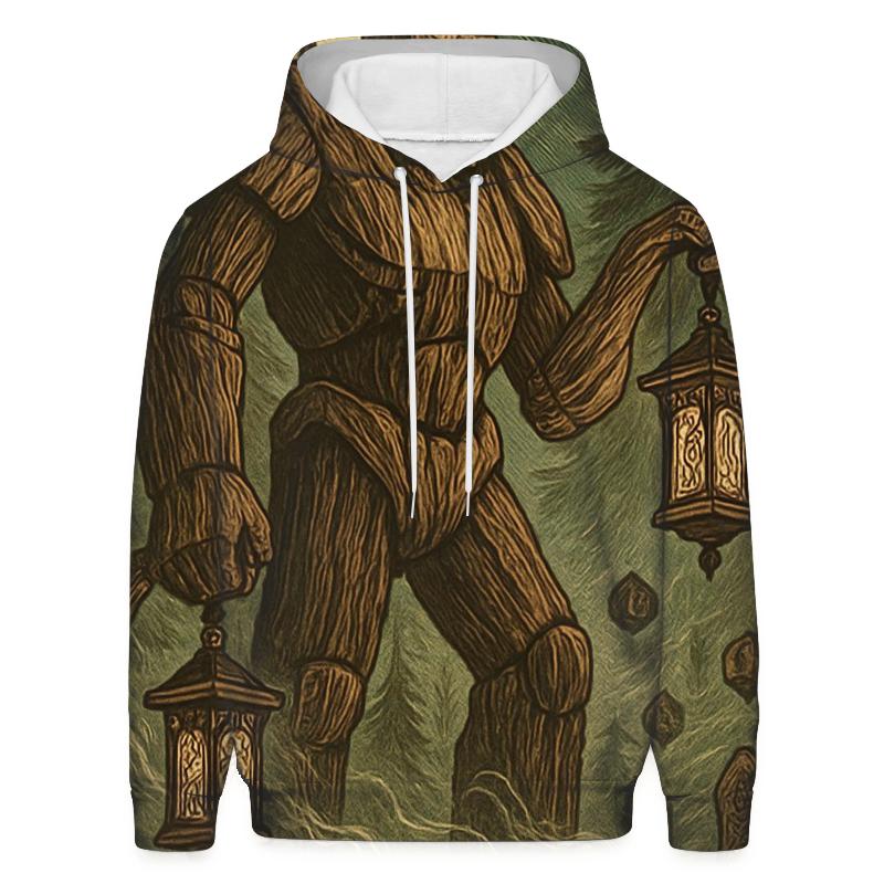 Random Ironwood Golem embroidered hoodies