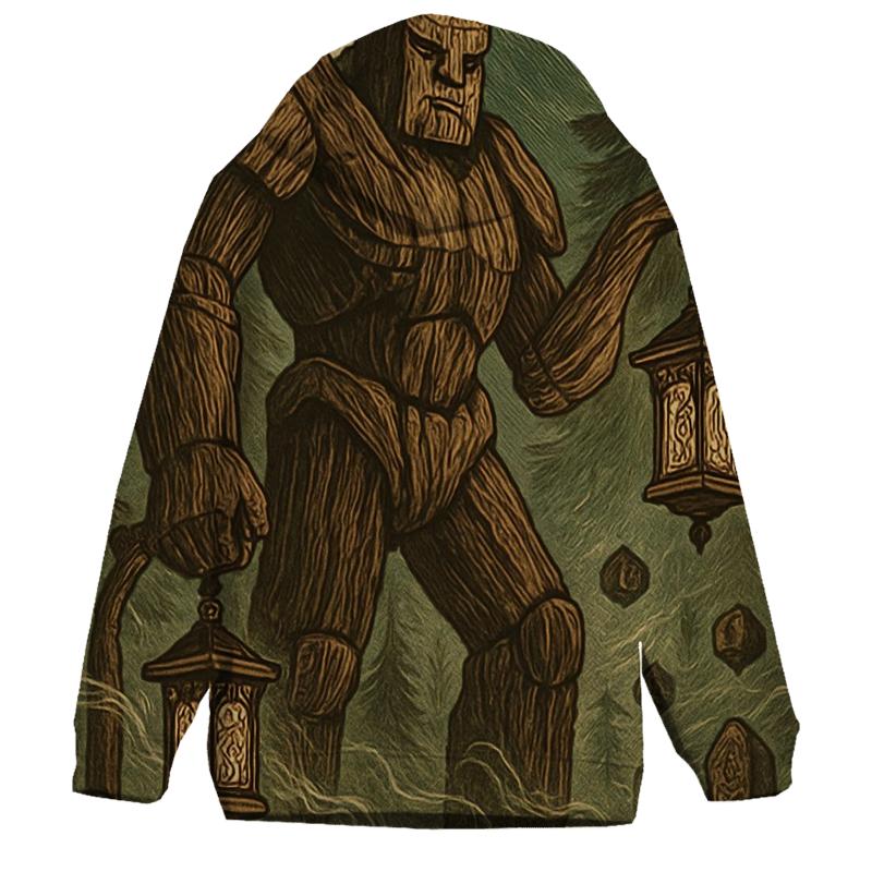 Random Ironwood Golem embroidered hoodies