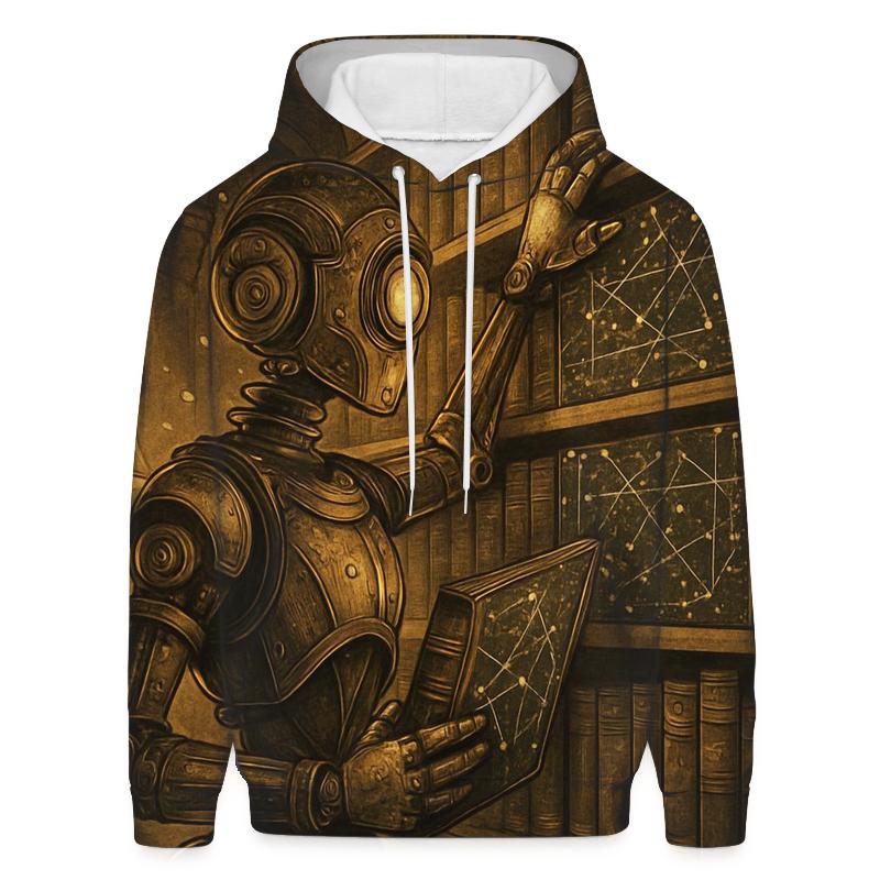 Random Clockwork Librarian zip-up hoodies