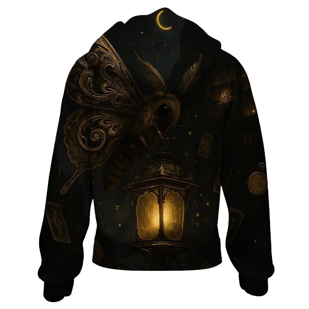 Random Gilded Moth Oracle lightweight hoodies