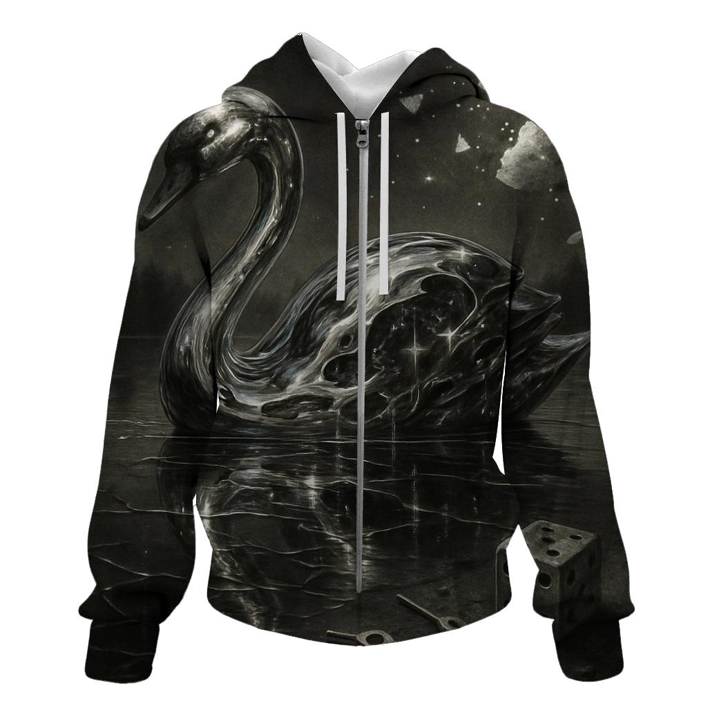Random Mercury Swan designer hoodies
