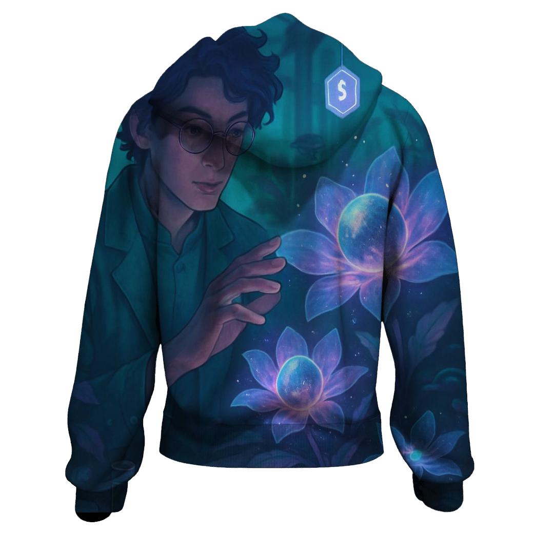Random Holographic Botanist pullover hoodies