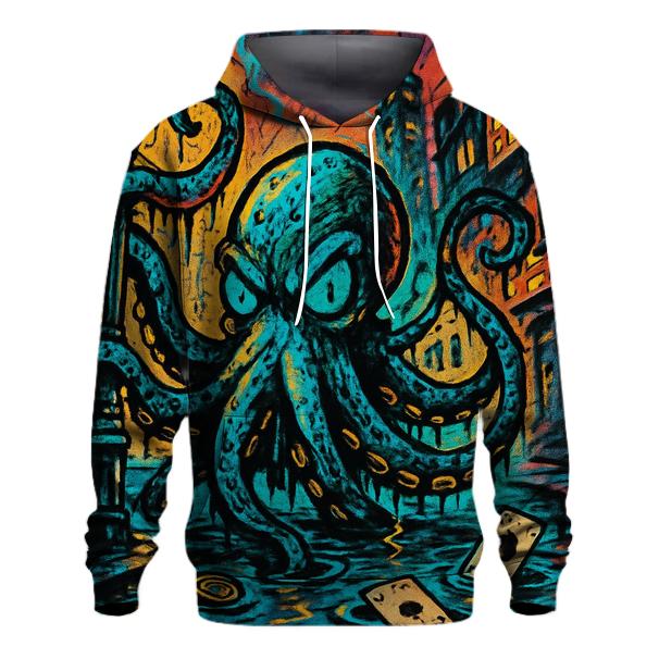 Random Alley Kraken zip-up hoodies