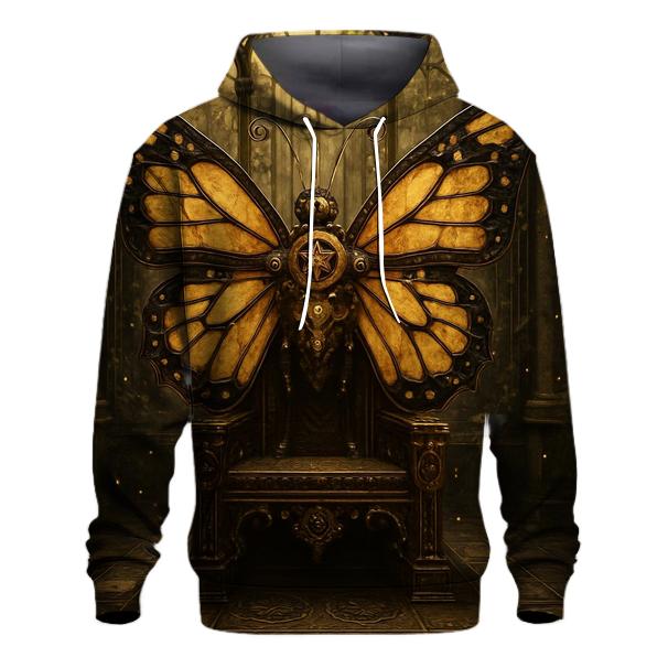 Random Clockwork Monarch lightweight hoodies