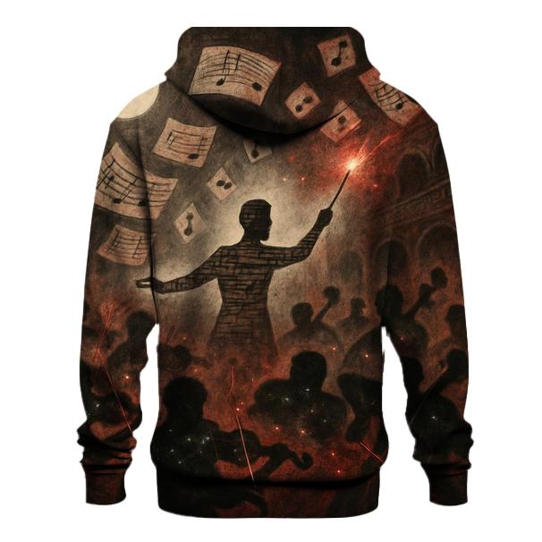 Random Phantom Conductor printed hoodies