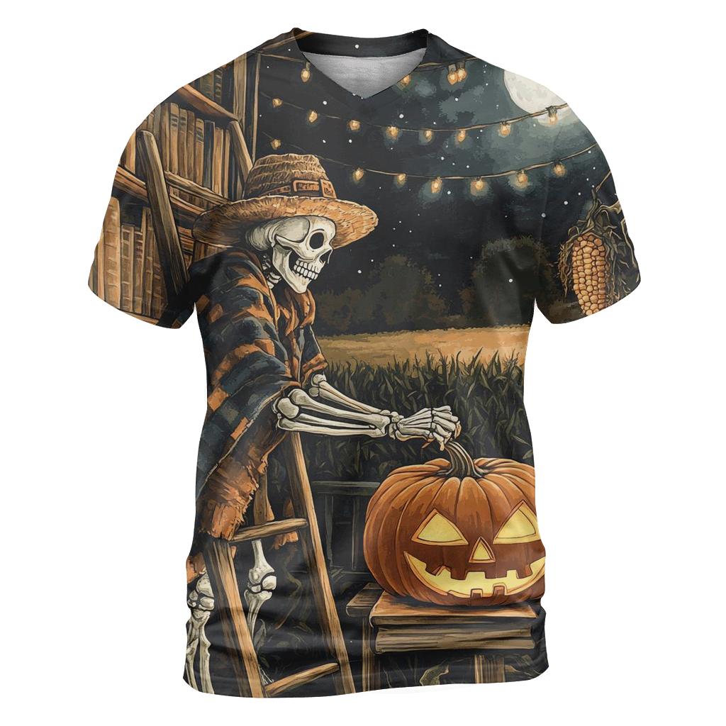 Lantern Librarian Of The Harvest Archive trendy printed shirt styles