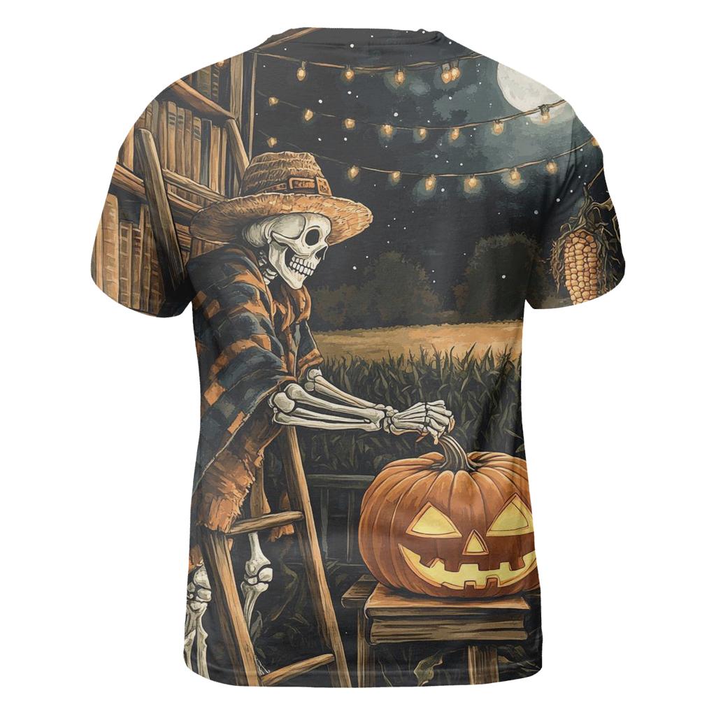 Lantern Librarian Of The Harvest Archive trendy printed shirt styles