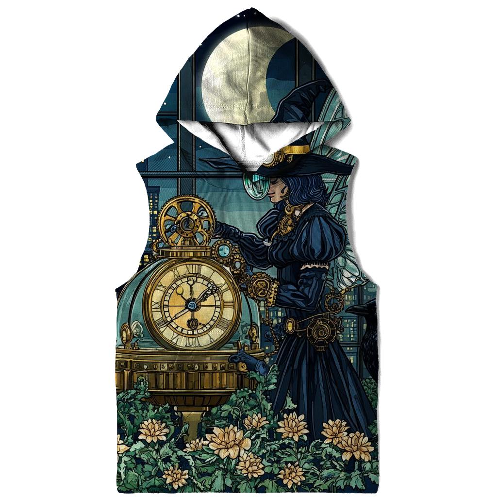 Clockwork Witch Of The Rooftop Conservatory heavyweight hoodies