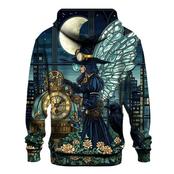 Clockwork Witch Of The Rooftop Conservatory lightweight hoodies