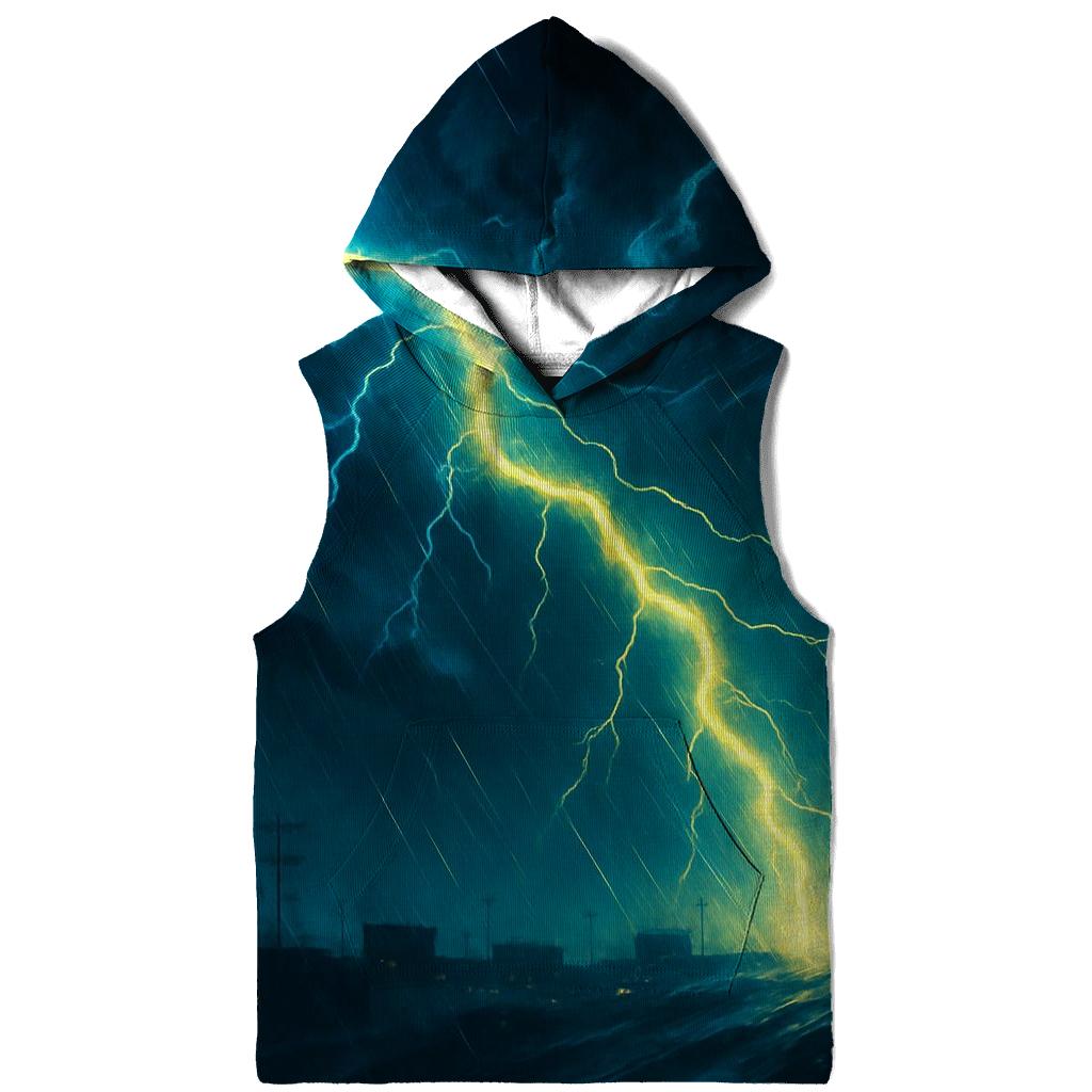 Zip Lightning Burst custom hoodies