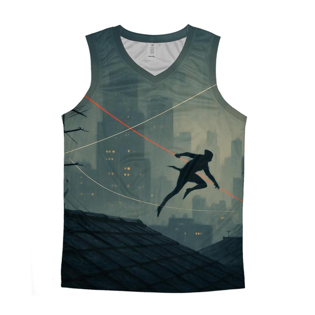 Cindy Moon Silkbound Skyline casual summer tank tops