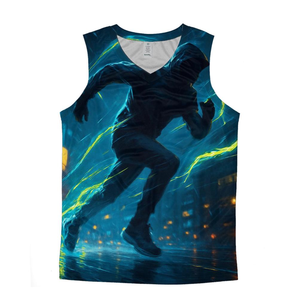 Zip Velocity Aurora personalized athletic tanks