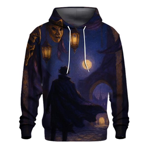 Cosplay Moonlit Corridor embroidered hoodies