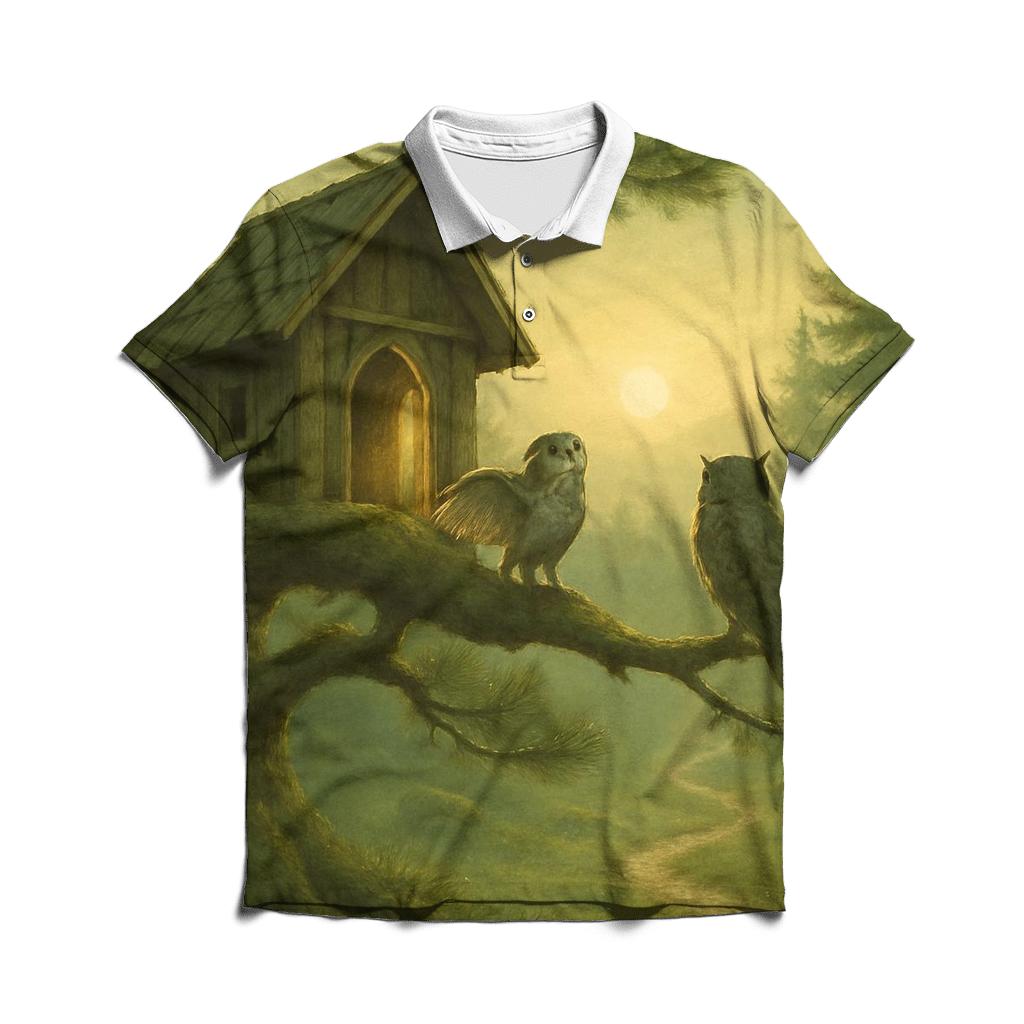 Owl House Dawn Perch stylish collar polo tees