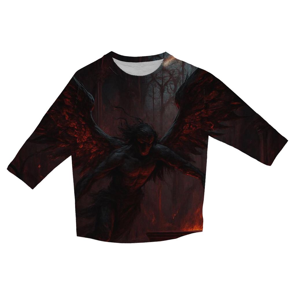 Fallen Angel Of The Iron Basilica cotton quarter sleeve shirts