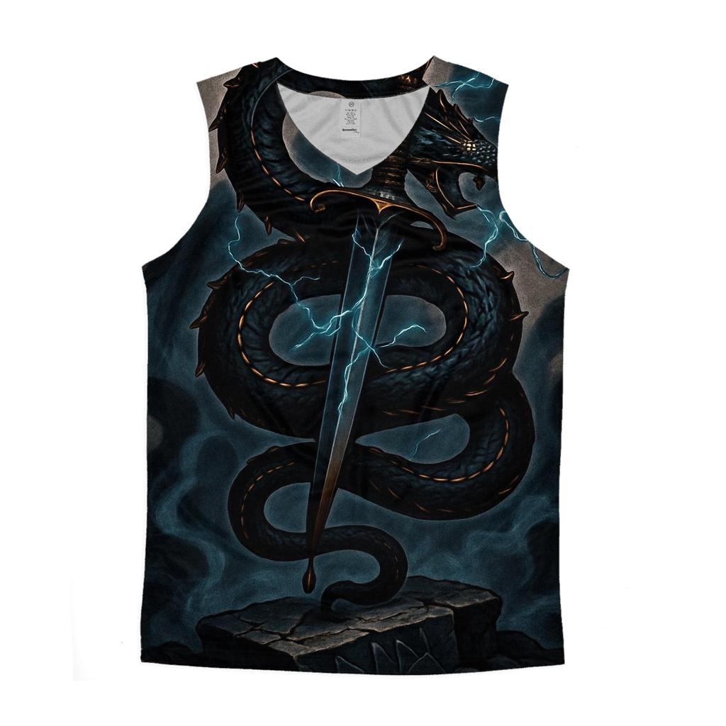 Serpent Dagger Of The Nightborn stylish racerback tanks