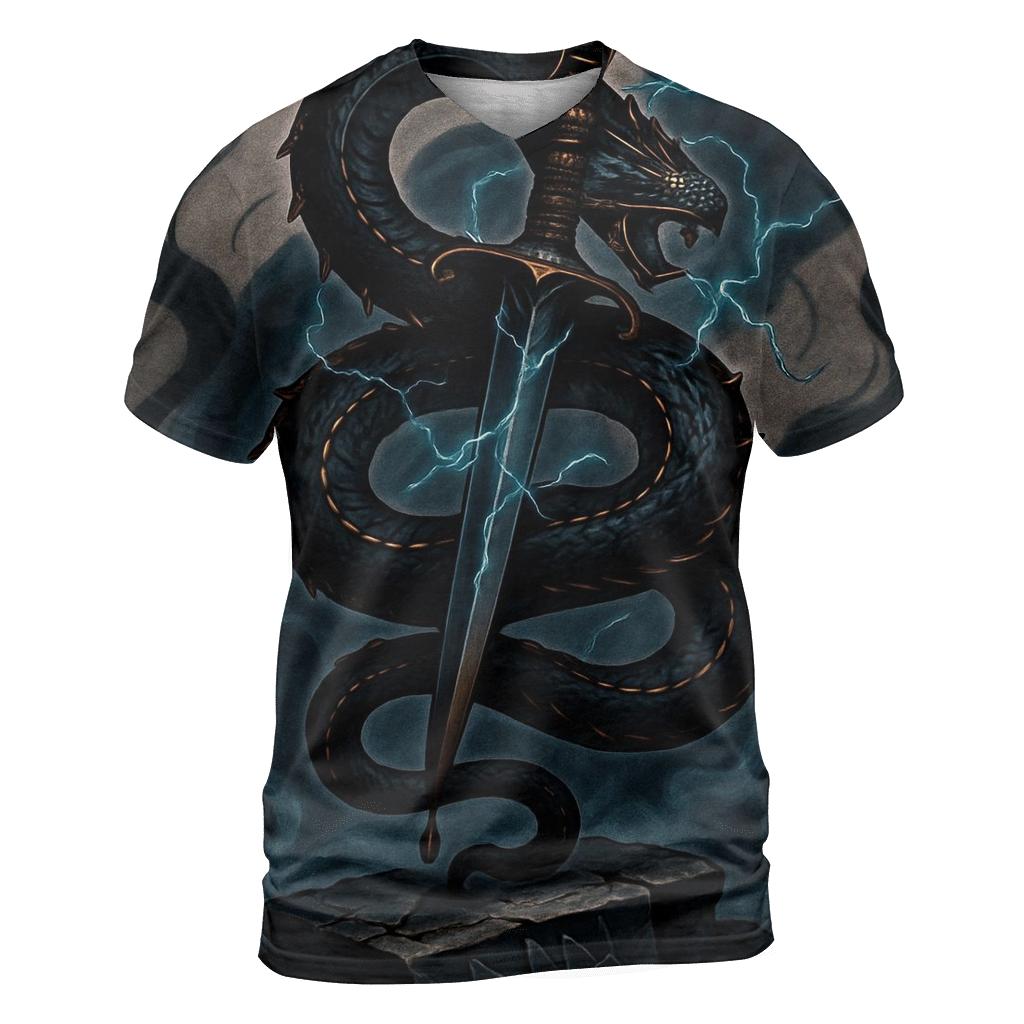 Serpent Dagger Of The Nightborn statement graphic shirts
