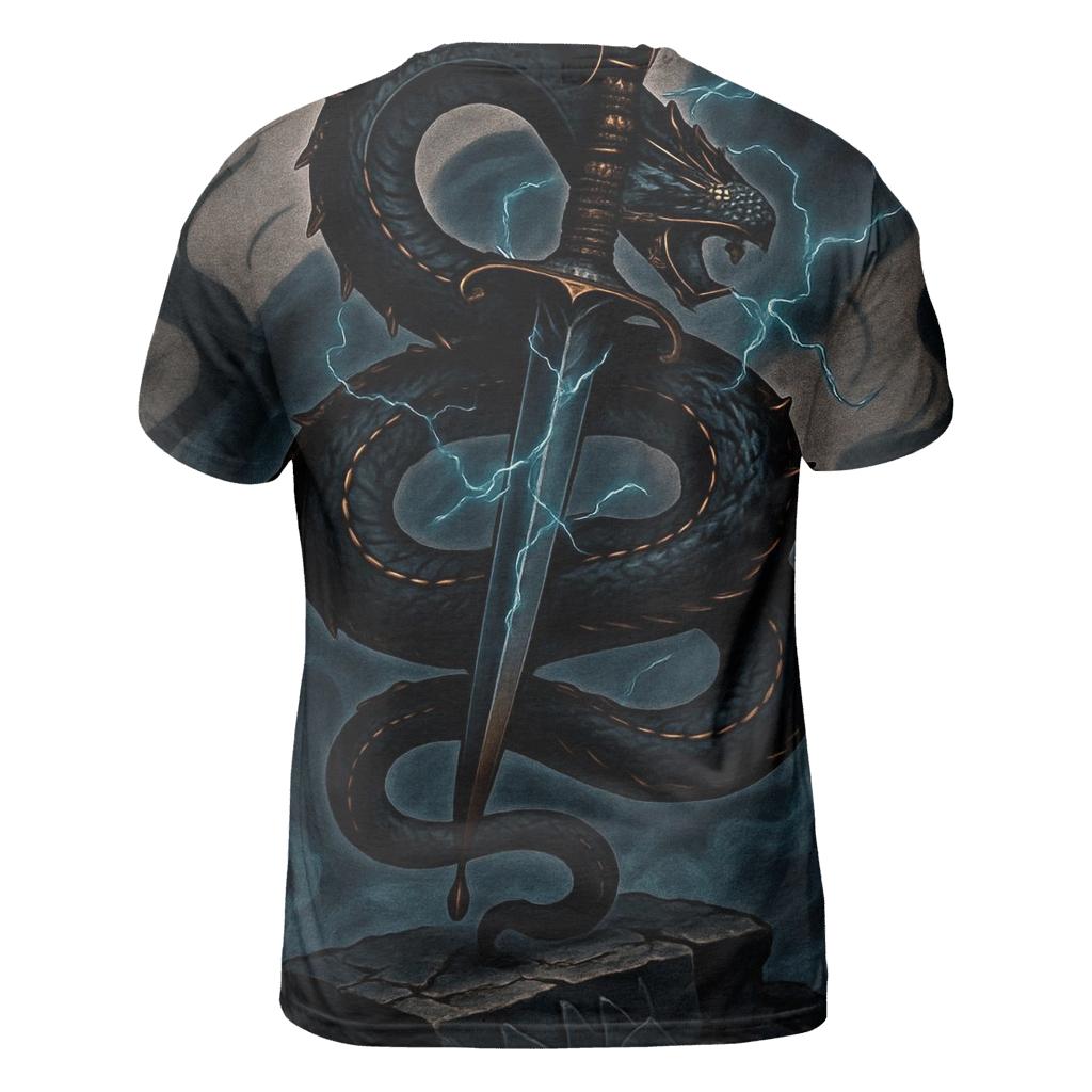 Serpent Dagger Of The Nightborn statement graphic shirts