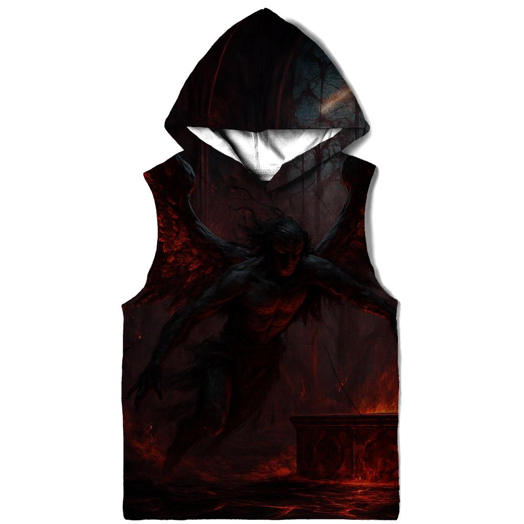 Fallen Angel Of The Iron Basilica premium hoodies